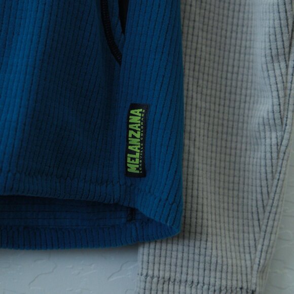 BRAND NEW Melanzana Micro Grid Hoodie V2 "Fog & Marine" Men's Small - Picture 5 of 5